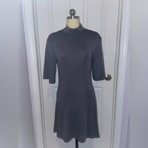 Groceries Apparel Gray Skater Dress